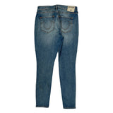 True Religion Skinny Jeans - 30W UK 10 Blue Denim