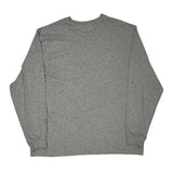 Carhartt Long Sleeve T-Shirt - XL Grey Cotton