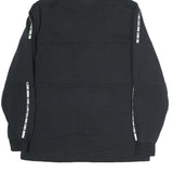 PUMA Mens Black Cotton Hoodie M Printed Logo Casual Streetwear Sweatshirt