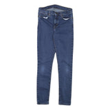 LEVI'S Womens Jeans Blue Slim Skinny Denim Medium W28 L29 Stretch Cotton Blend