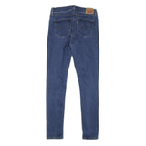 LEVI'S Womens Jeans Blue Slim Skinny Denim Medium W28 L29 Stretch Cotton Blend