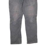 CARHARTT Mens Cotton Blend Grey Regular Fit Straight Leg Trousers W32 L32