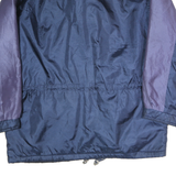 ETIREL Mens Blue & Purple Outdoor Zip Jacket XL Polyester Sportswear Winter
