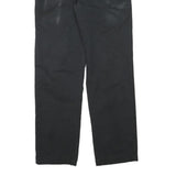 DICKIES Mens Cotton Blend Black Regular Tapered Trousers W31 L29 Workwear