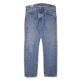 LEVI'S 502 Mens Jeans Blue Regular Straight Denim Medium W32 L29 Classic Fit