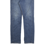 LEVI'S 505 Mens Jeans Blue Regular Straight Denim Medium W32 L32 Classic Zip