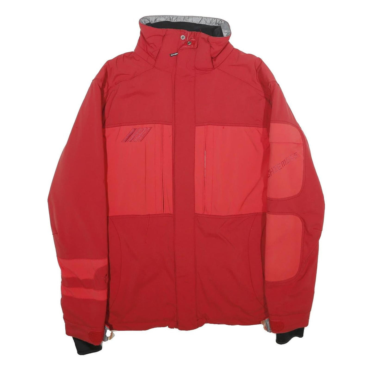 CHIEMSEE Mens Red Zip Jacket M Polyamide Blend Outdoor Sports 