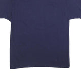 RUSSELL ATHLETIC Mens Navy Blue Nevada Graphic T-Shirt L Short Sleeve Crew Neck