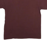 CHAMPION Mens Maroon Mississippi State Baseball T-Shirt L Short Sleeve Crew Neck