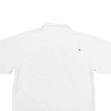 THE NORTH FACE Mens White Check Shirt XL Outdoor Casual Button Up