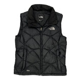 550 Fill The North Face Puffer Vest - Small Black Down