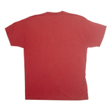 RUSSELL ATHLETIC Mens Red Reno Huskies Baseball Graphic T-Shirt L Crew Neck
