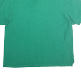 CHAPS Mens Green Short Sleeve Polo Shirt XL Cotton Casual Comfortable Classic