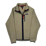 Patagonia Fleece Jacket - Medium Beige Polyester
