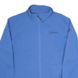 SHERPA Mens Blue Jacket XL Polyester Blend Plain Zip Casual Outdoor Activewear