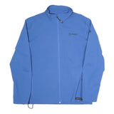 SHERPA Mens Blue Jacket XL Polyester Blend Plain Zip Casual Outdoor Activewear