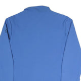 SHERPA Mens Blue Jacket XL Polyester Blend Plain Zip Casual Outdoor Activewear