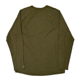 Force Carhartt Long Sleeve T-Shirt - Large Green Cotton