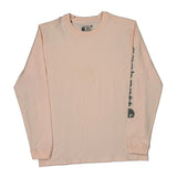 Carhartt Long Sleeve T-Shirt - Medium Pink Cotton