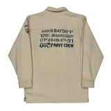 Navy Crew Shirt - XL Beige Cotton