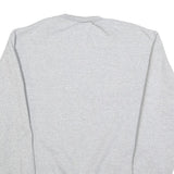 CHAMPION Mens Grey Georgia Bulldog Print Crew Neck M Cotton Blend Sweatshirt