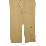 CARHARTT Mens Cotton Blend Beige Regular Fit Straight Leg Trousers W34 L32
