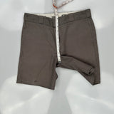 Dickies Shorts - 36W 8L Gray Cotton