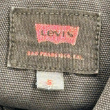 Levis Shirt - Small Brown Cotton