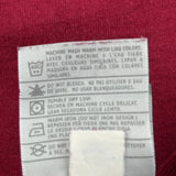 Nike Long Sleeve T-Shirt - 2XL Red Cotton