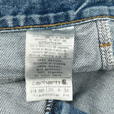 Carhartt Jeans - 36W 34L Light Wash Cotton