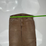 Dickies Carpenter Trousers - 36W 28L Brown Cotton