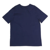 NIKE Mens Blue XL Graphic T-Shirt Short Sleeve Crew Neck Cotton Casual Tee