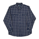 Whitfield Polo By Ralph Lauren Checked Shirt - Medium Blue Cotton