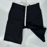 Dickies Chino Shorts - 32W 11L Black Cotton