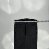 Levis Jeans - 32W 33L Black Cotton