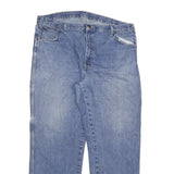 DICKIES Mens Regular Fit Blue Denim Jeans W40 L32 Workwear Cotton Blend Zip