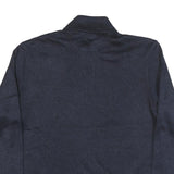 CHAPS Mens Navy Blue Plain Pullover Jumper Half Zip Crew Neck XL Casual