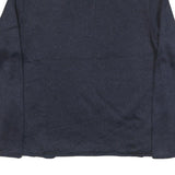CHAPS Mens Navy Blue Plain Pullover Jumper Half Zip Crew Neck XL Casual