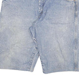 WRANGLER Mens Blue Denim Casual Shorts 2XL W36 Workwear Cotton Blend