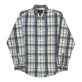 Timberland Checked Shirt - XL White Cotton