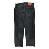 Levis 505 Jeans - 34W 32L Black Cotton