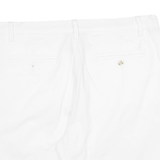 NAUTICA Mens White Casual Cotton Blend Shorts XL W35 Classic Summer Wear