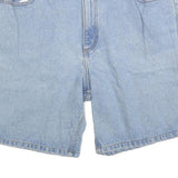 RED HEAD Mens Shorts Blue Denim XL W38 Classic Relaxed Fit Cotton Blend