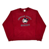 Disney Sweatshirt - XL Red Polyester