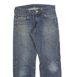 CARHARTT Mens Regular Blue Denim Jeans Zip W31 L29 Classic Durable Relaxed Fit
