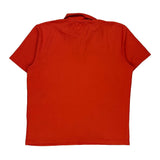 Tommy Hilfiger Polo Shirt - XL Orange Cotton Blend