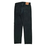 501 Levis Jeans - 32W 32L Black Cotton