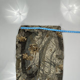Realtree Camo Cargo Trousers - 38W 31L Green Cotton