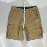 Wrangler Cargo Shorts - 32W 10L Beige Cotton