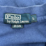 Polo By Ralph Lauren Polo Shirt - Large Blue Cotton